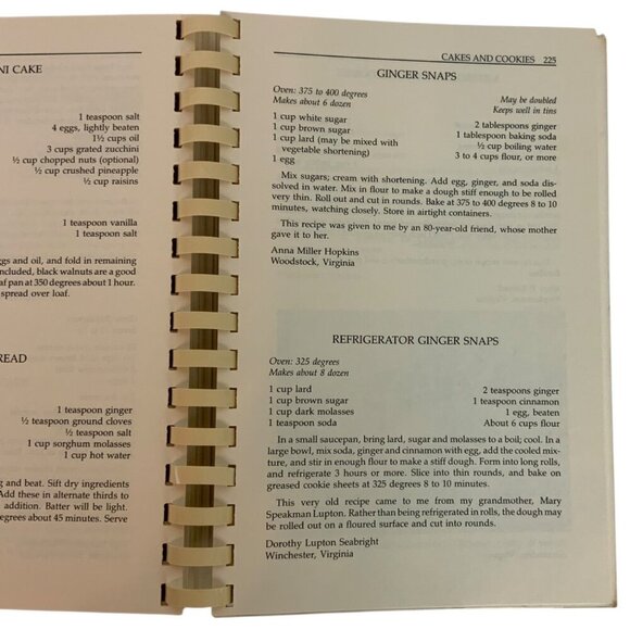 The Belle Grove Plantation Cookbook Featuring Shenandoah Valley Recipes 1986 - Picture 12 of 13